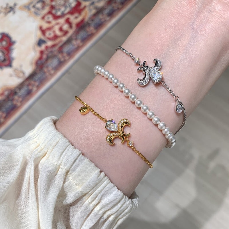 VINTAGE IRIS ZIRCON BRACELET