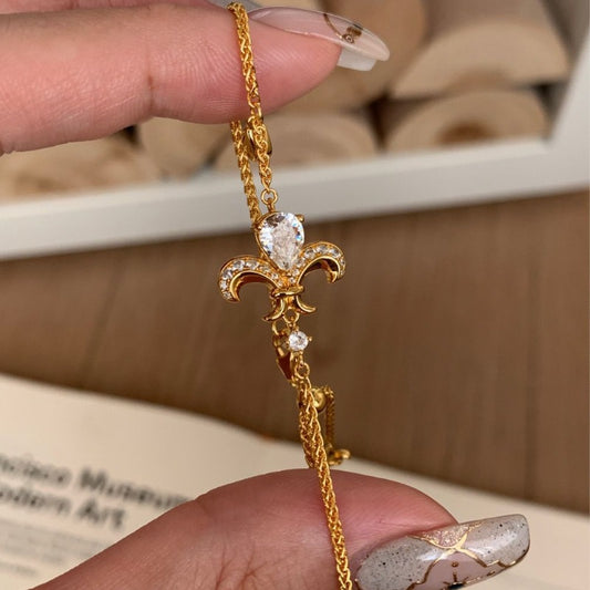 VINTAGE IRIS ZIRCON BRACELET